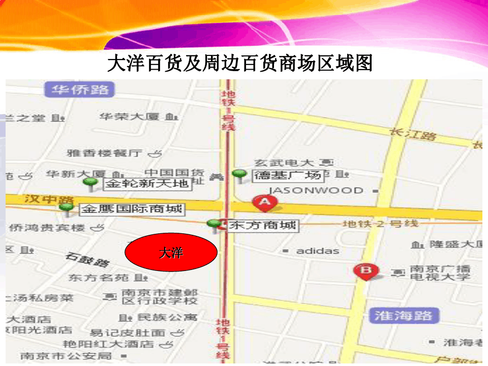 百大百货批发市场的位置及其重要性